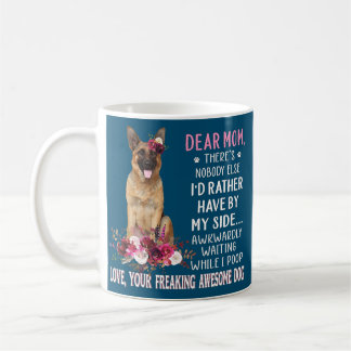 Dear Mum Mama Dog Lover Owner Happy Mother's Day Coffee Mug