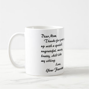 Dear Mum Mug!! Coffee Mug