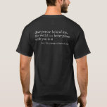 Dear Person Behind Me, Mental Health Matters  T-Shirt<br><div class="desc">Dear person behind me you are amazing beautiful and enough remember that. You matter. with this funny saying on your back you can make the person behind you happy. With this friendly outfit you show that you are nice to the people who stand behind you</div>