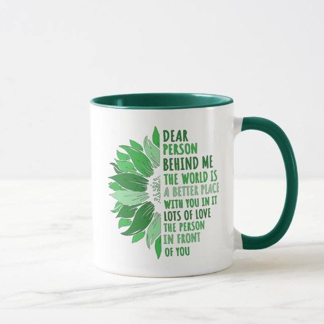Dear Person Behind Me Mug (Right)
