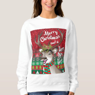 Dear Reindeer - Merry Christmas and happy NewYear Sweatshirt