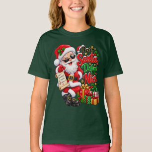 Dear Santa Define Nice Christmas T-Shirt