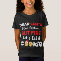 Dear Santa Eat A Cookies Funny Christmas Cookie Ba