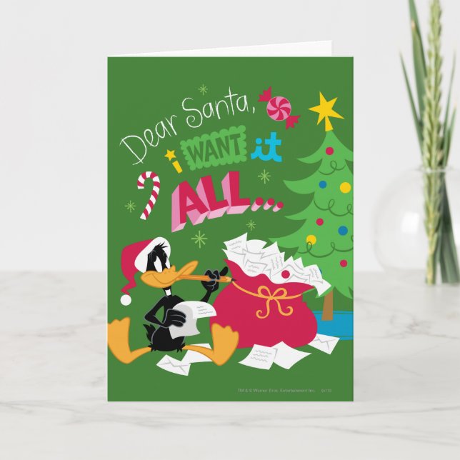 Dear Santa Holiday Card (Front)