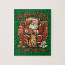 Dear Santa I Can Explain Puzzle