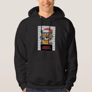 Dear Santa I Can Explain Racoon Criminal Christma Hoodie