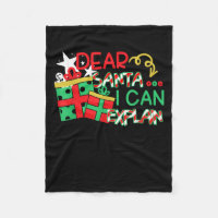 Dear Santa I Can Explain Shirt Christmas Quote 