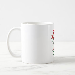 Dear Santa It Was Cat Orange Christmas Ornament Coffee Mug
