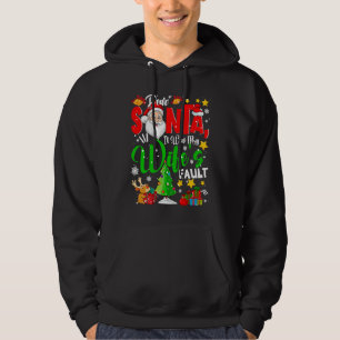 Dear Santa It Was My Wife's Fault Santa Naughty Co Hoodie