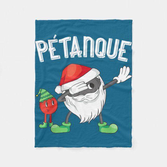 Dear Santa It's My Co-workers Fault Funny Office C Fleece Blanket (Front)
