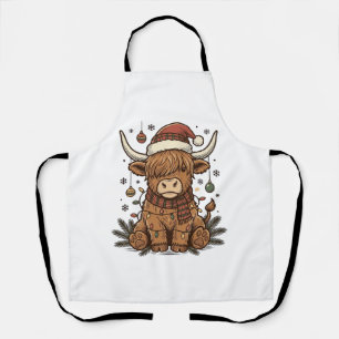 Dear Santa Just Bring Ayrshires Christmas Shirt_1 Apron