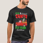 Dear Santa Just Bring Dachshund Dog  Christmas T-Shirt<br><div class="desc">Dear Santa Just Bring Dachshund Dog  Christmas</div>