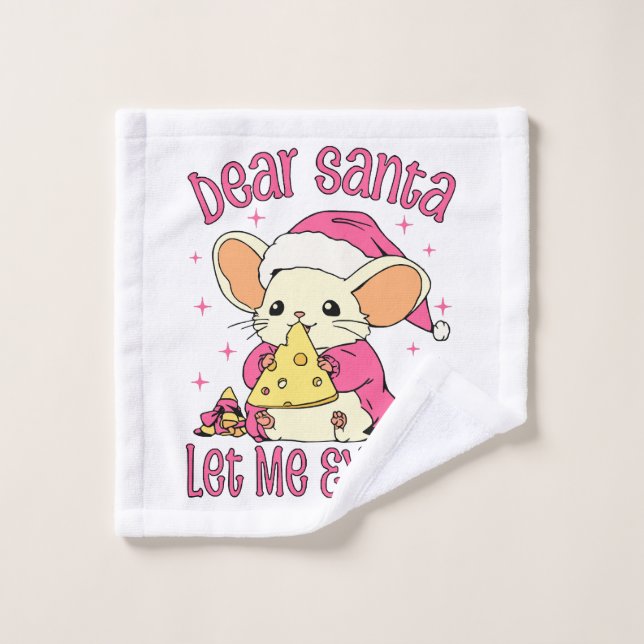 Dear Santa, Let Me Explain Wash Cloth (Wash Cloth)