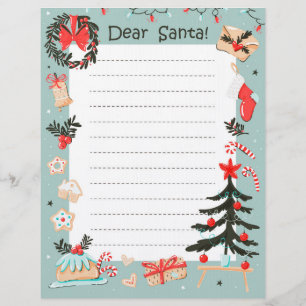 Dear Santa Letterhead