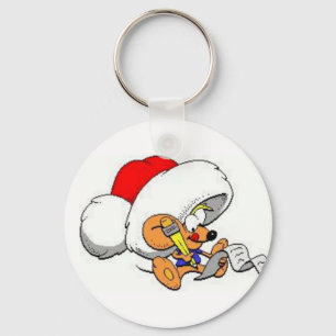 Dear Santa Mouse Key Ring