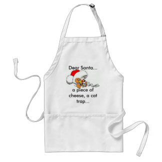 Dear Santa Mouse Standard Apron