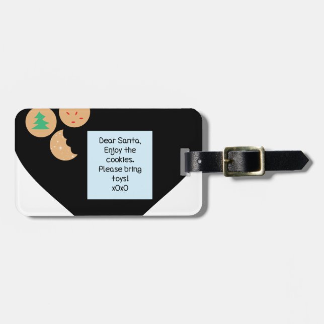 Dear Santa - Please Bring Toys Luggage Tag (Front Horizontal)