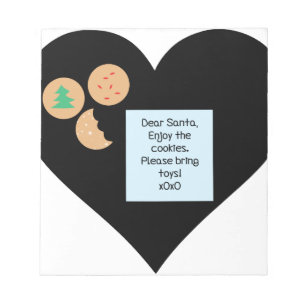 Dear Santa - Please Bring Toys Notepad