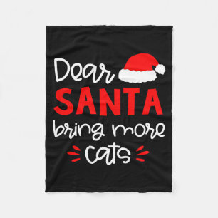 Dear Santa Shirt Funny Matching Family Christmas P Fleece Blanket