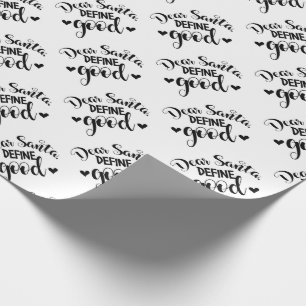 Dear Santa Wrapping Paper