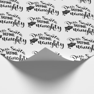 Dear Santa Wrapping Paper