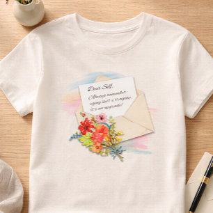 Dear Self, Aging is an Upgrade Motivational Tee