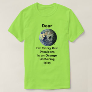Dear World Basic T-Shirt