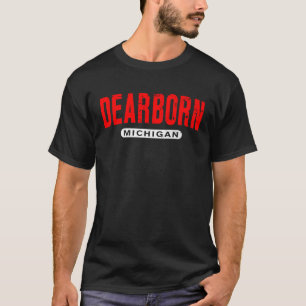 DEARBORN MI MICHIGAN USA City Roots Vintage T-Shirt