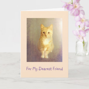 Dearest Friend Cancer Encouragement Card