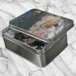 Death and Life by Gustav Klimt Vintage Art Nouveau Jigsaw Puzzle<br><div class="desc">Death and Life (1908) by Gustav Klimt is a vintage Victorian Era Symbolism fine art painting featuring two separate parts, Life and Death. On the left death is depicted by a classic grim reaper with a grinning skull, covered in a dark robe adorned with a religious cross. On the right...</div>