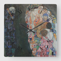 Death and Life by Gustav Klimt Vintage Art Nouveau