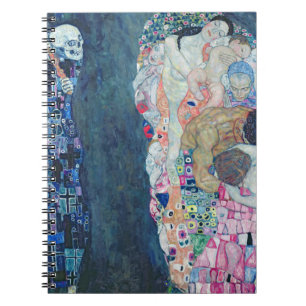 Death and Life, c.1911 (oil on canvas) Spiral Notebook