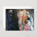 Death and Life | Gustav Klimt | Postcard<br><div class="desc">Death and Life is a 19010-15 painting by Gustav Klimt.</div>