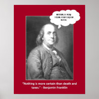 Death And Taxes Quote Funny Play On Words