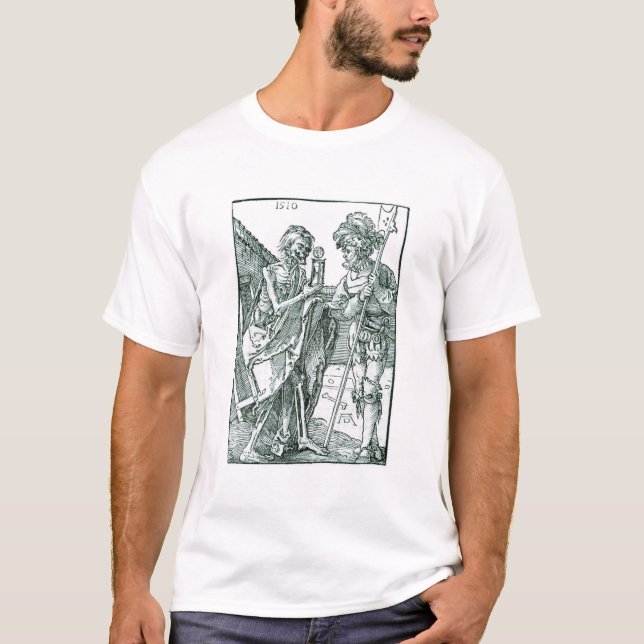 Death and the Landsknecht - Albrecht Durer - c1510 T-Shirt (Front)