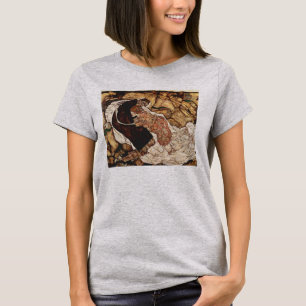 Death And The Maiden by Egon Schiele T-Shirt