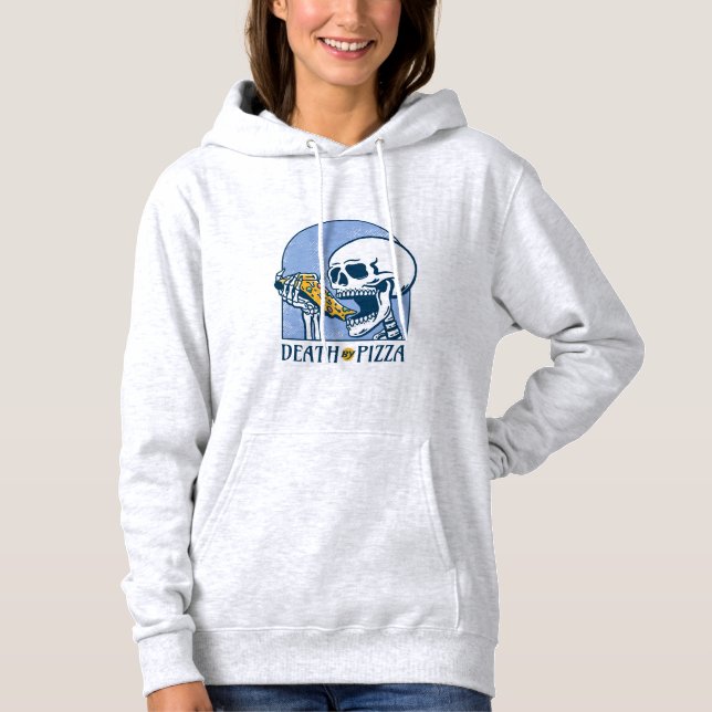 Death by Pizza Hoodie (Front)