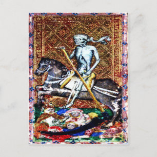 Death Card Postcard
