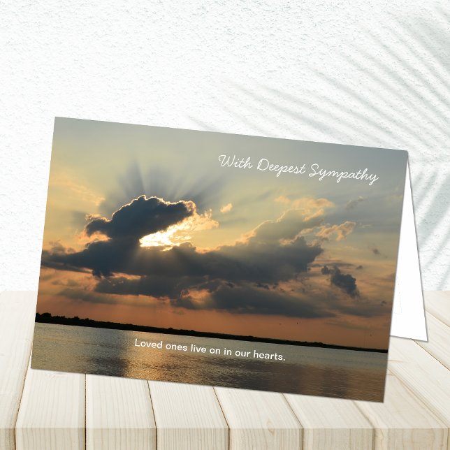 Death Deepest Sympathy Greeting Card (Creator Uploaded)