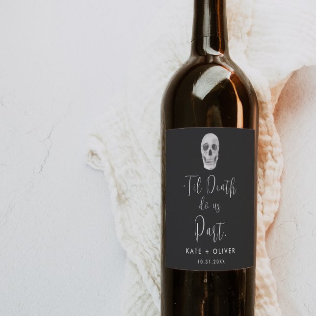 Death Do Us Part  Wine Label (Creator Uploaded)