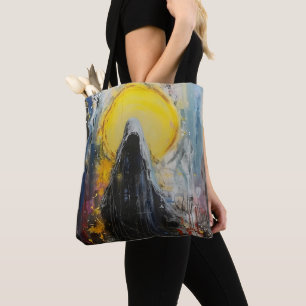 Death Expressionism Tote Bag