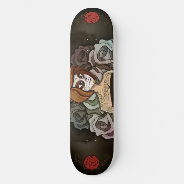 Death Femme Skateboard (Front)