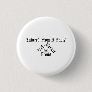 Death From Vaccines LOUD Small Button