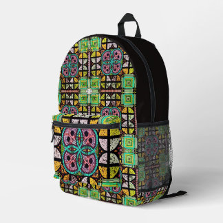 "Death Game" Printed Backpack