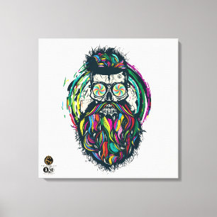 Death head G-Skulls Renegade series 3 of 12 Canvas Print