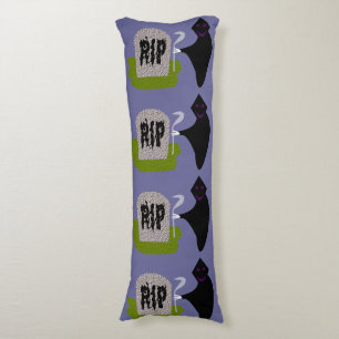 Death in the Cemetery Halloween Body Pillow