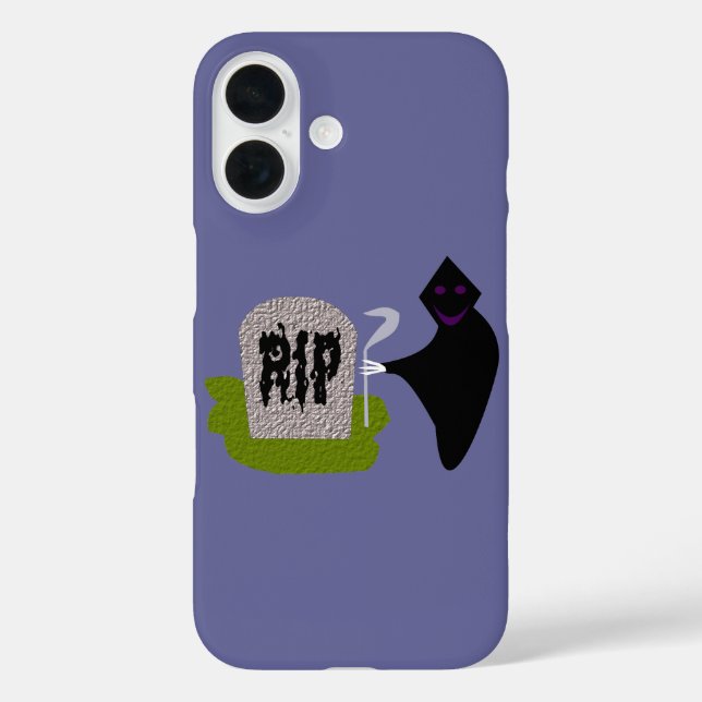 Death in the Cemetery Halloween Case-Mate iPhone Case (Back)