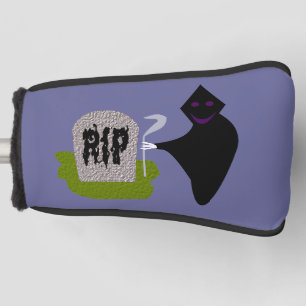 Death in the Cemetery Halloween Golf Putter Cover