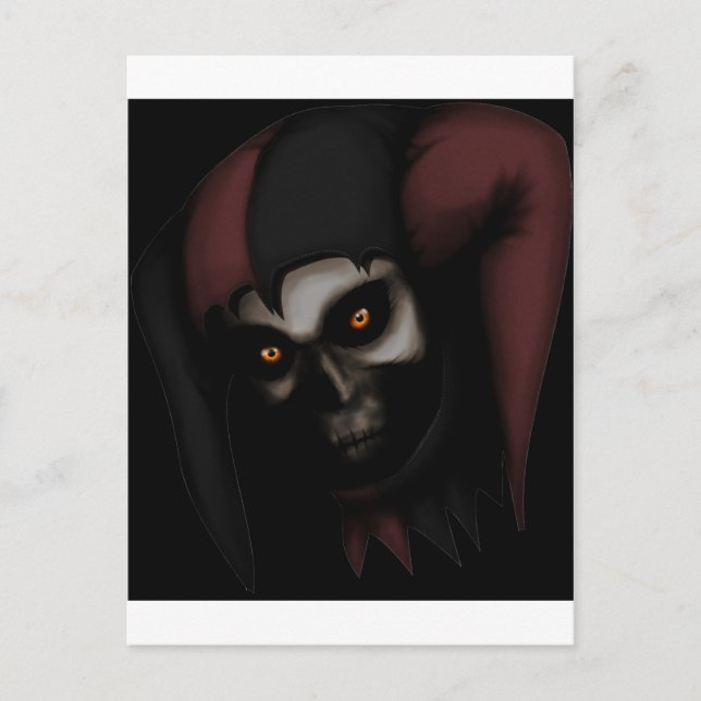 Death Jester.jpg Postcard (Front)