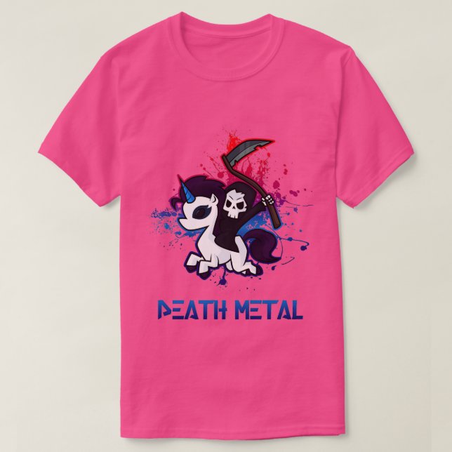 Death Metal 1 T-Shirt (Design Front)